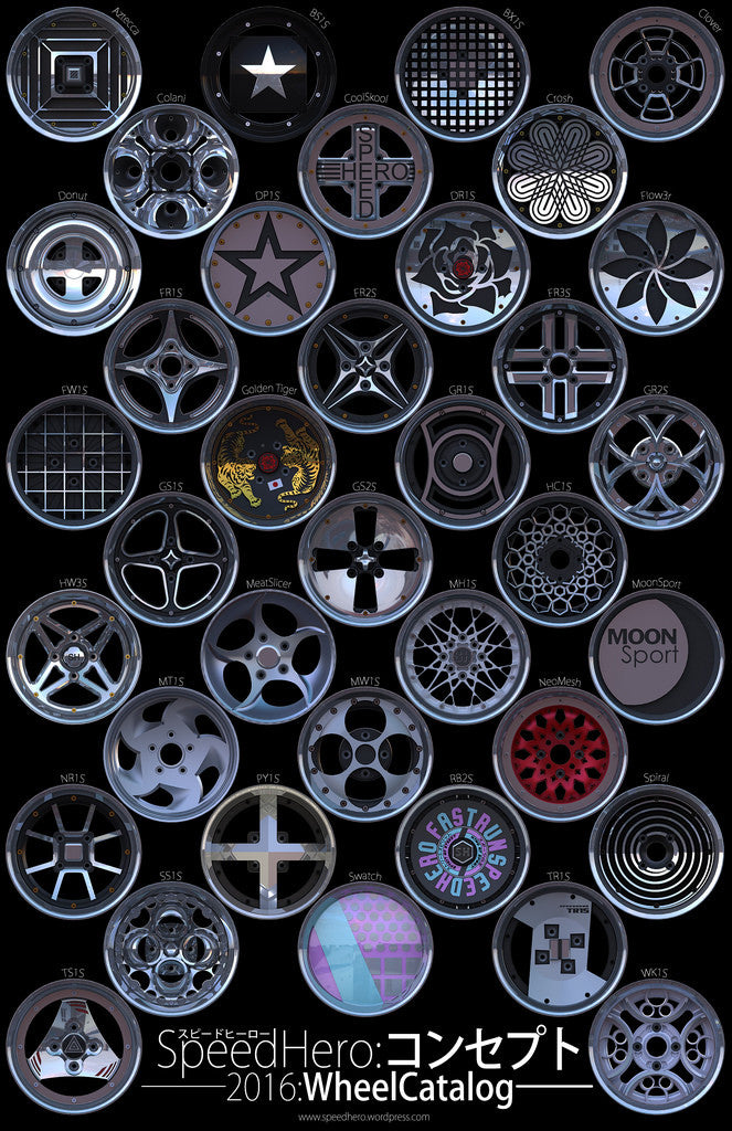 SpeedHero 2016 Wheel Concept Catalog